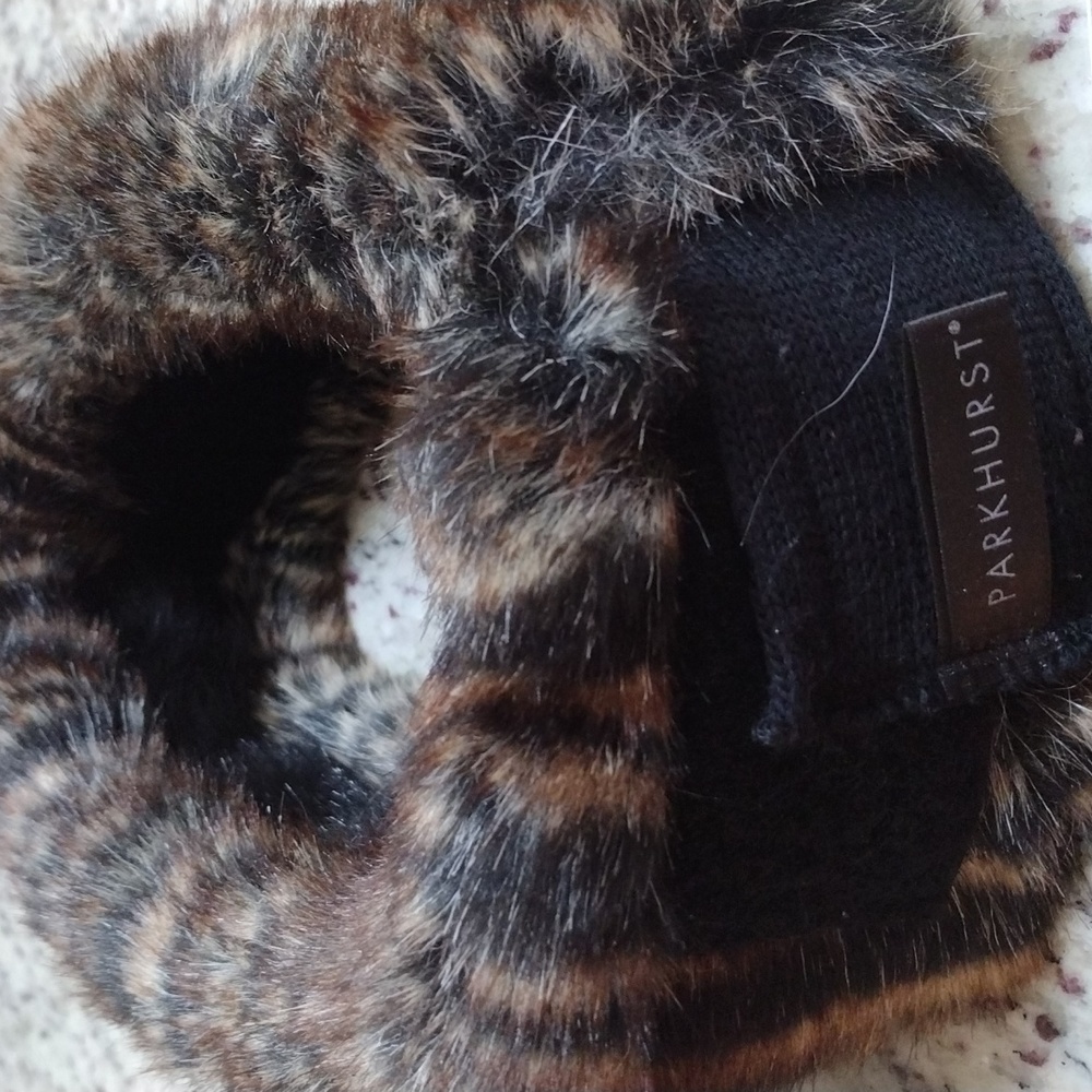 Faux fur head band by Parkhurst